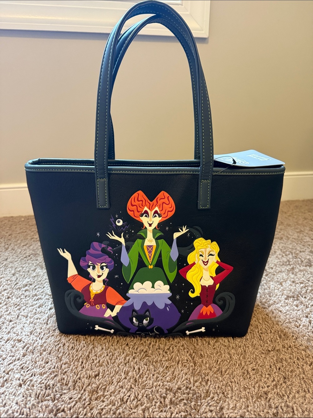 Disney Loungefly Hocus Pocus Tote Purse The Sanderson Sisters